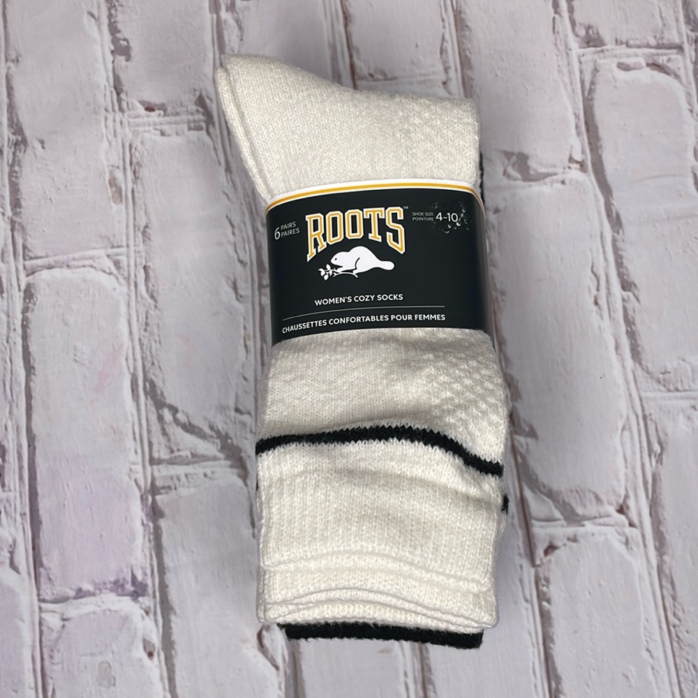 Roots Crew Cut Socks Pack of 6